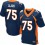 Hommes Nike Denver Broncos # 75 Chris Clark Élite Navy bleu alternent NFL Maillot Magasin