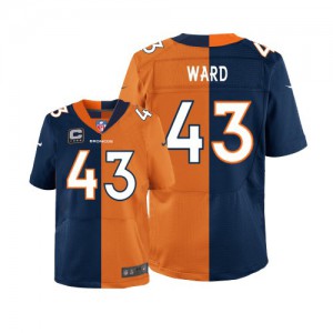 Hommes Nike Denver Broncos # 43 T.J. Ward élite Team/remplaçant deux tonnes NFL Maillot Magasin