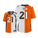 Men Nike Denver Broncos &21 Aqib Talib Elite Team/Road Two Tone NFL Jersey