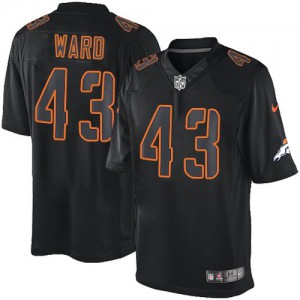 Hommes Nike Denver Broncos # 43 T.J. Ward élite noir incidence NFL Maillot Magasin