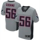 Hommes Nike Houston Texans # 56 Brian Cushing élite gris ombre NFL Maillot Magasin