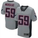 Hommes Nike Houston Texans # 59 Whitney Mercilus Élite gris ombre NFL Maillot Magasin