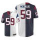 Hommes Nike Houston Texans # 59 Whitney Mercilus Élite Team/route deux tonnes NFL Maillot Magasin