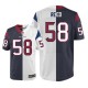 Men Nike Houston Texans &58 Brooks Reed Elite Team/Road Two Tone NFL Jersey