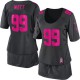 Women Nike Houston Texans &99 J.J. Watt Elite Dark Grey Breast Cancer Awareness NFL Jersey