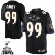 Youth Nike Baltimore Ravens &99 Chris Canty Elite Black Alternate Super Bowl XLVII NFL Jersey