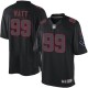 Men Nike Houston Texans &99 J.J. Watt Elite Black Impact NFL Jersey