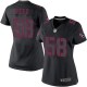 Women Nike Houston Texans &58 Brooks Reed Elite Black Impact NFL Jersey