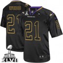 Men Nike Baltimore Ravens &21 Lardarius Webb Elite Lights Out Black Super Bowl XLVII NFL Jersey