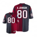 Youth Nike Houston Texans &80 Andre Johnson Elite Alternate/Team Two Tone NFL Jersey