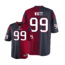 Youth Nike Houston Texans &99 J.J. Watt Elite Alternate/Team Two Tone NFL Jersey