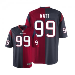 Jeunesse Nike Houston Texans # 99 Watt J.J. élite remplaçant/équipe deux tonnes NFL Maillot Magasin