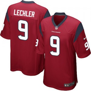 Jeunesse Nike Houston Texans # 9 Shane Lechler Élite rouge alternent NFL Maillot Magasin