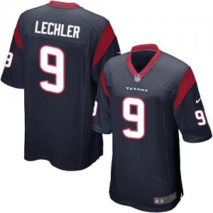 Couleur NFL maillot de l'équipe jeunesse Nike Houston Texans # 9 Shane Lechler Élite Navy Blue