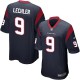 Youth Nike Houston Texans &9 Shane Lechler Elite Navy Blue Team Color NFL Jersey
