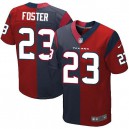 Men Nike Houston Texans &23 Arian Foster Elite Alternate/Team Two Tone NFL Jersey
