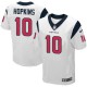 Men Nike Houston Texans &10 DeAndre Hopkins Elite White NFL Jersey
