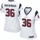 Women Nike Houston Texans &36 D.J. Swearinger Elite White NFL Jersey