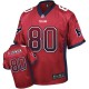 Men Nike Houston Texans &80 Andre Johnson Elite Red Drift Fashion NFL Jersey