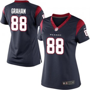 Femmes Nike Houston Texans # 88 Garrett Graham Élite bleu marine équipe NFL Maillot Magasin de couleur Femmes Nike Houston Texans # 88 Garrett Graham Élite bleu marine équipe NFL Maillot Magasin de couleur