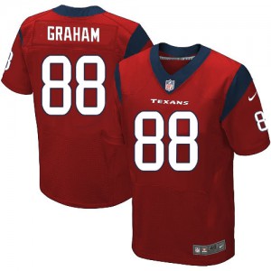 Hommes Nike Houston Texans # 88 Garrett Graham Élite rouge alternent NFL Maillot Magasin