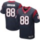 Men Nike Houston Texans &88 Garrett Graham Elite Navy Blue Team Color NFL Jersey