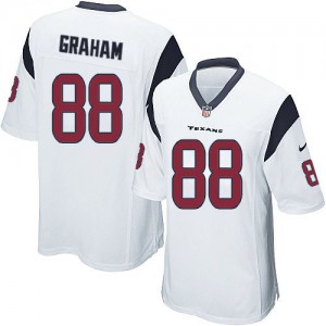 Jeunesse Nike Houston Texans # 88 Garrett Graham Élite blanc NFL Maillot Magasin
