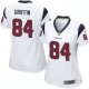 Women Nike Houston Texans &84 Ryan Griffin Elite White NFL Jersey