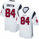 Youth Nike Houston Texans &84 Ryan Griffin Elite White NFL Jersey