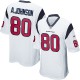 Youth Nike Houston Texans &80 Andre Johnson Elite White NFL Jersey