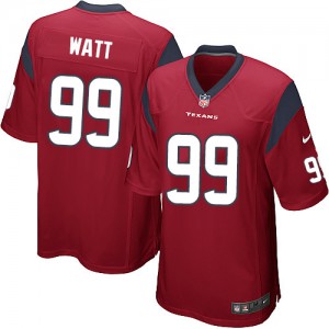 Jeunesse Nike Houston Texans # 99 Watt J.J. élite rouge alternent NFL Maillot Magasin