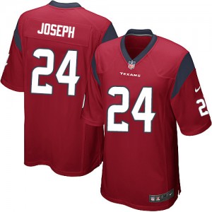 Jeunesse Nike Houston Texans # 24 Johnathan Joseph élite rouge alternent NFL Maillot Magasin