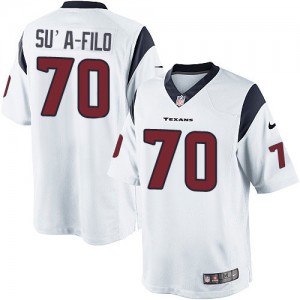 Jeunesse Nike Houston Texans # 70 Xavier su-Filo Élite blanc NFL Maillot Magasin