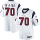 Youth Nike Houston Texans &70 Xavier Su'a-Filo Elite White NFL Jersey