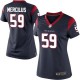 Women Nike Houston Texans &59 Whitney Mercilus Elite Navy Blue Team Color NFL Jersey