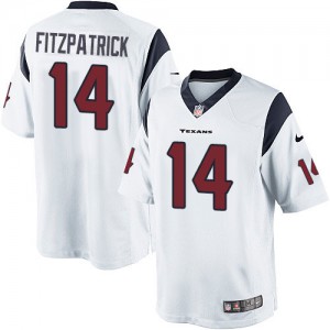 Jeunesse Nike Houston Texans # 14 Ryan Fitzpatrick Élite blanc NFL Maillot Magasin