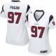 Women Nike Houston Texans &97 Jeoffrey Pagan Elite White NFL Jersey