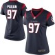 Women Nike Houston Texans &97 Jeoffrey Pagan Elite Navy Blue Team Color NFL Jersey