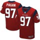 Men Nike Houston Texans &97 Jeoffrey Pagan Elite Red Alternate NFL Jersey