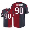 Men Nike Houston Texans &90 Jadeveon Clowney Elite Team/Alternate Two Tone NFL Jersey