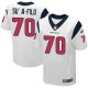 Men Nike Houston Texans &70 Xavier Su'a-Filo Elite White NFL Jersey