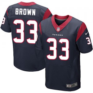 Hommes Nike Houston Texans # 33 Andre Brown élite bleu marine équipe NFL Maillot Magasin de couleur Hommes Nike Houston Texans # 33 Andre Brown élite bleu marine équipe NFL Maillot Magasin de couleur