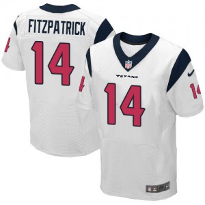 Hommes Nike Houston Texans # 14 Ryan Fitzpatrick Élite blanc NFL Maillot Magasin