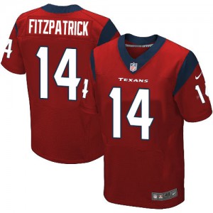Hommes Nike Houston Texans # 14 Ryan Fitzpatrick Élite rouge alternent NFL Maillot Magasin