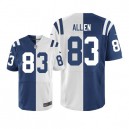 Men Nike Indianapolis Colts &83 Dwayne Allen Elite Team/Road Two Tone NFL Jersey