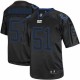 Men Nike Indianapolis Colts &51 Pat Angerer Elite Lights Out Black NFL Jersey