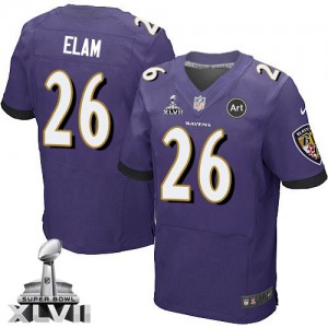 Hommes Nike Baltimore Ravens # 26 Matt Elam élite Purple équipe couleur Super Bowl XLVII NFL Maillot Magasin Hommes Nike Baltimore Ravens # 26 Matt Elam élite Purple équipe couleur Super Bowl XLVII NFL Maillot Magasin
