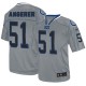 Men Nike Indianapolis Colts &51 Pat Angerer Elite Lights Out Grey NFL Jersey