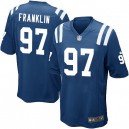 Youth Nike Indianapolis Colts &97 Aubrayo Franklin Elite Royal Blue Team Color NFL Jersey