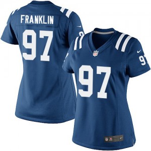 Femmes Nike Indianapolis Colts # 97 Aubrayo Franklin élite bleu Royal équipe NFL Maillot Magasin de couleur Femmes Nike Indianapolis Colts # 97 Aubrayo Franklin élite bleu Royal équipe NFL Maillot Magasin de couleur